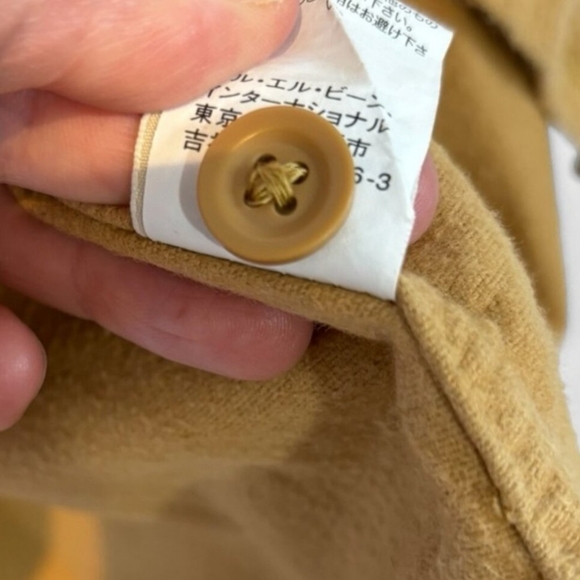 Women's XL vintage LL Bean Outdoor button-up Chamois Shirt - Picture 7 of 7